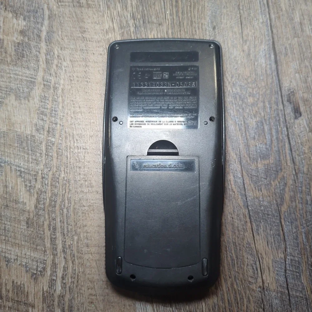 Texas Instruments TI-83 Plus Graphing Black Calculator With Cover Tested Working